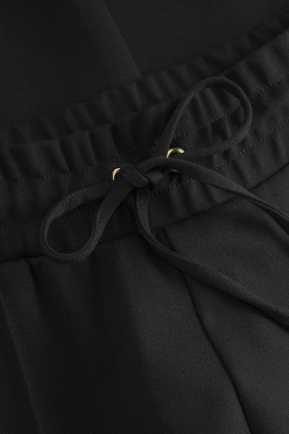 Detailbild 2 von Lange Hose mit sportiven Abnäher Schwarz 