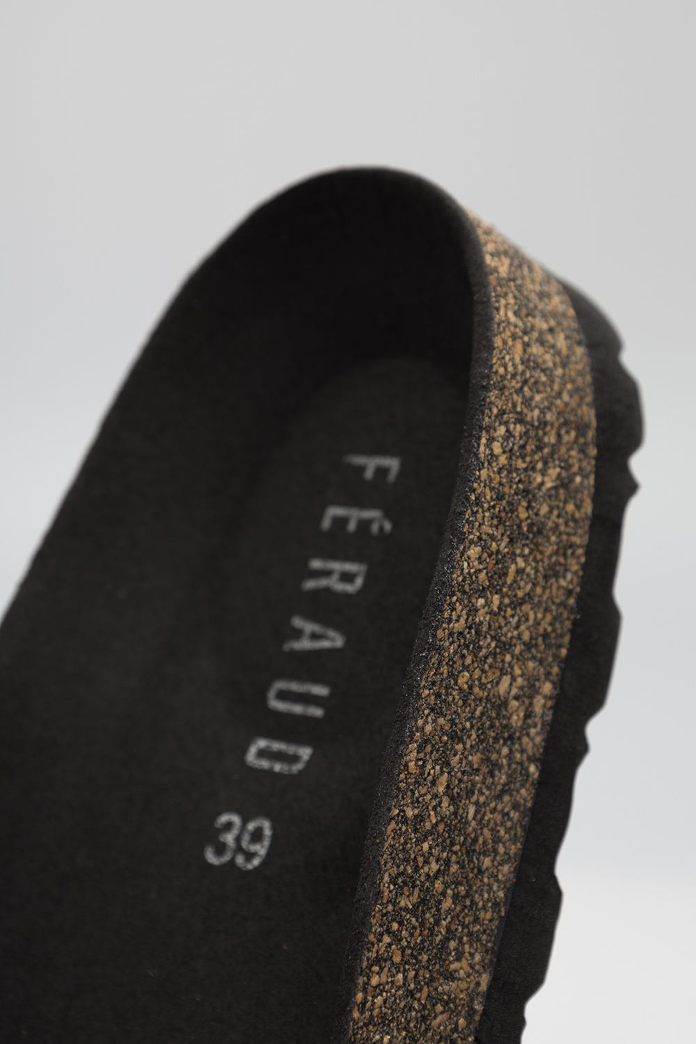 Detailbild 3 von Pantolette in Glanzoptik mit Schnalle Schwarz