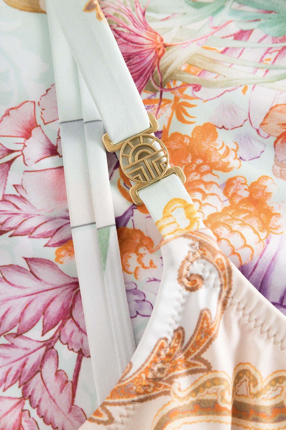 Detailbild 3 von Schwimmer im Ornament-Druck Unterwasserwelt