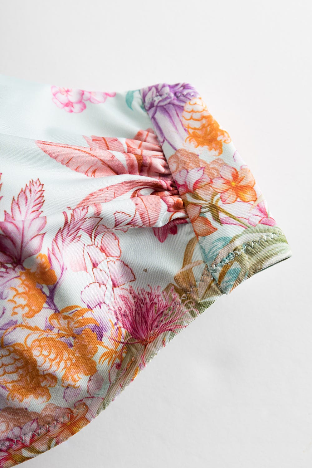 Detailbild 2 von Bandeau-Bikini im exotischen Palmen-Druck