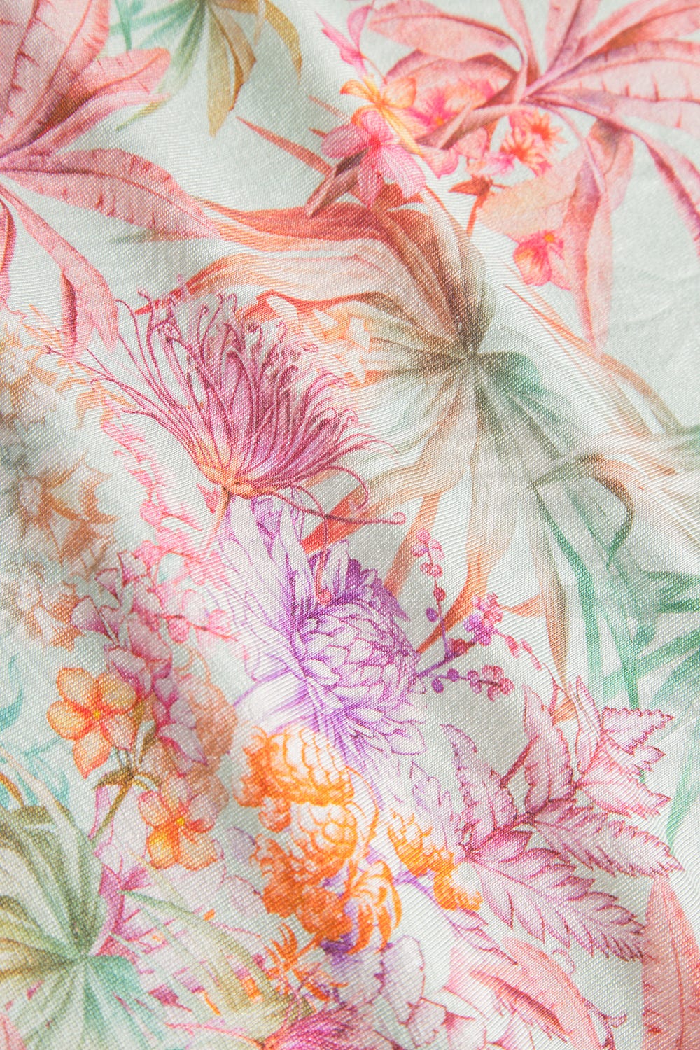 Detailbild 3 von Strandkleid Ärmellos im exotischen Palmen-Druck Viskose/Elasthan