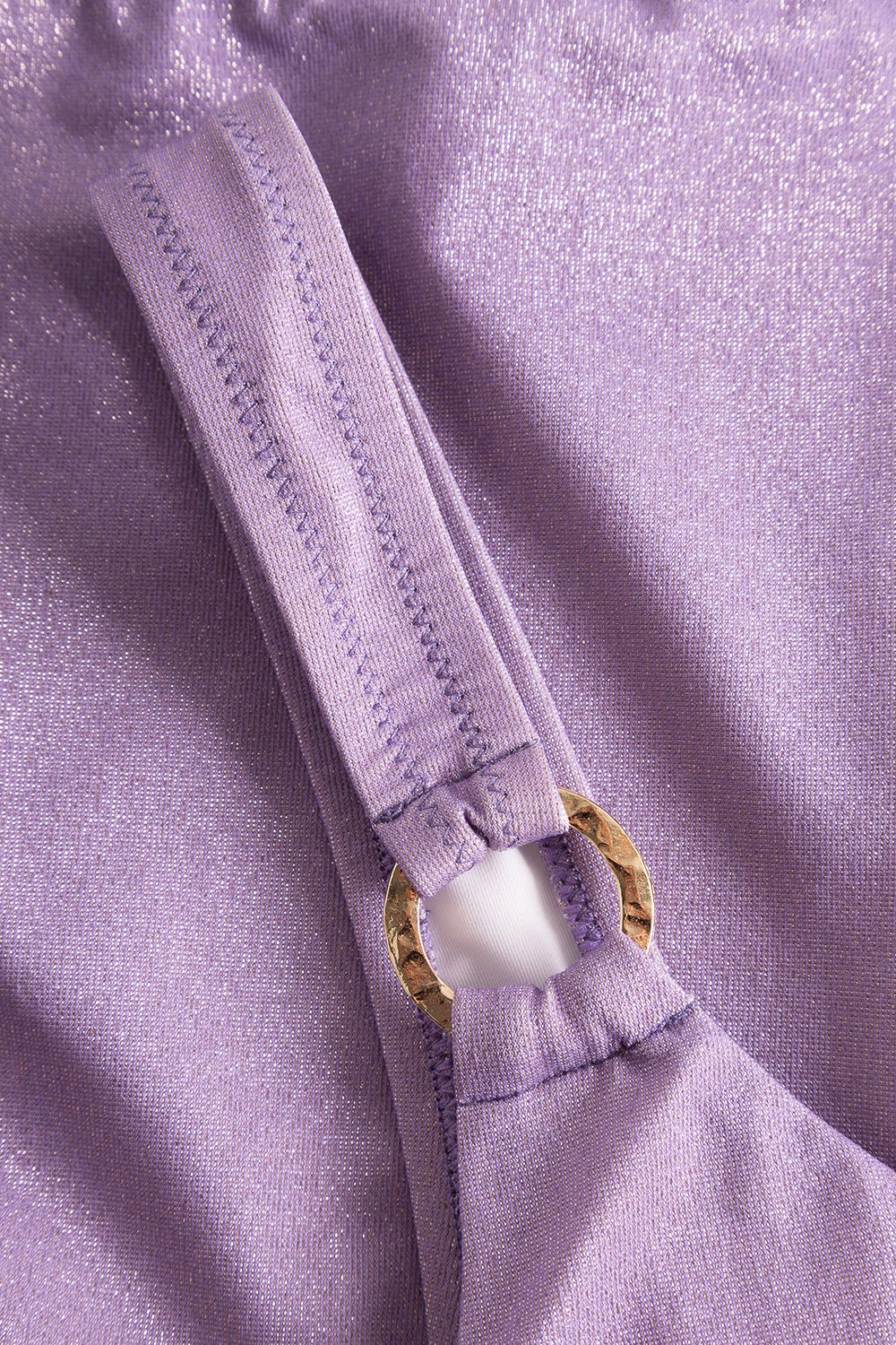Detailbild 1 von Bikini mit Schimmer-Effekt Violett