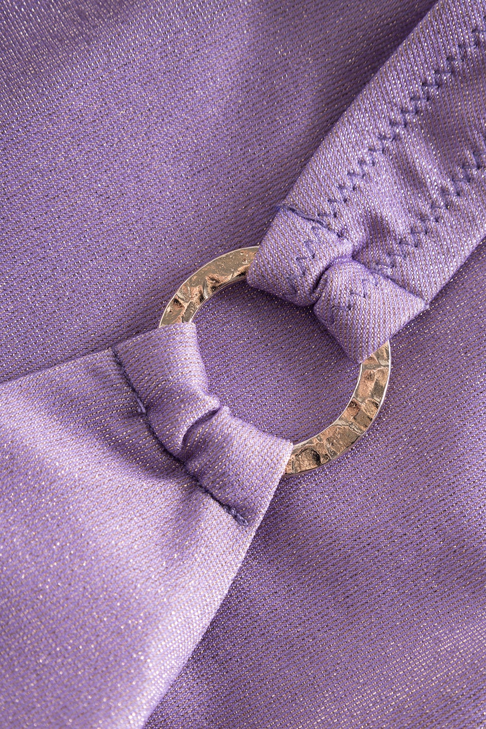 Detailbild 1 von Badeanzug mit Schimmer-Effekt Violett