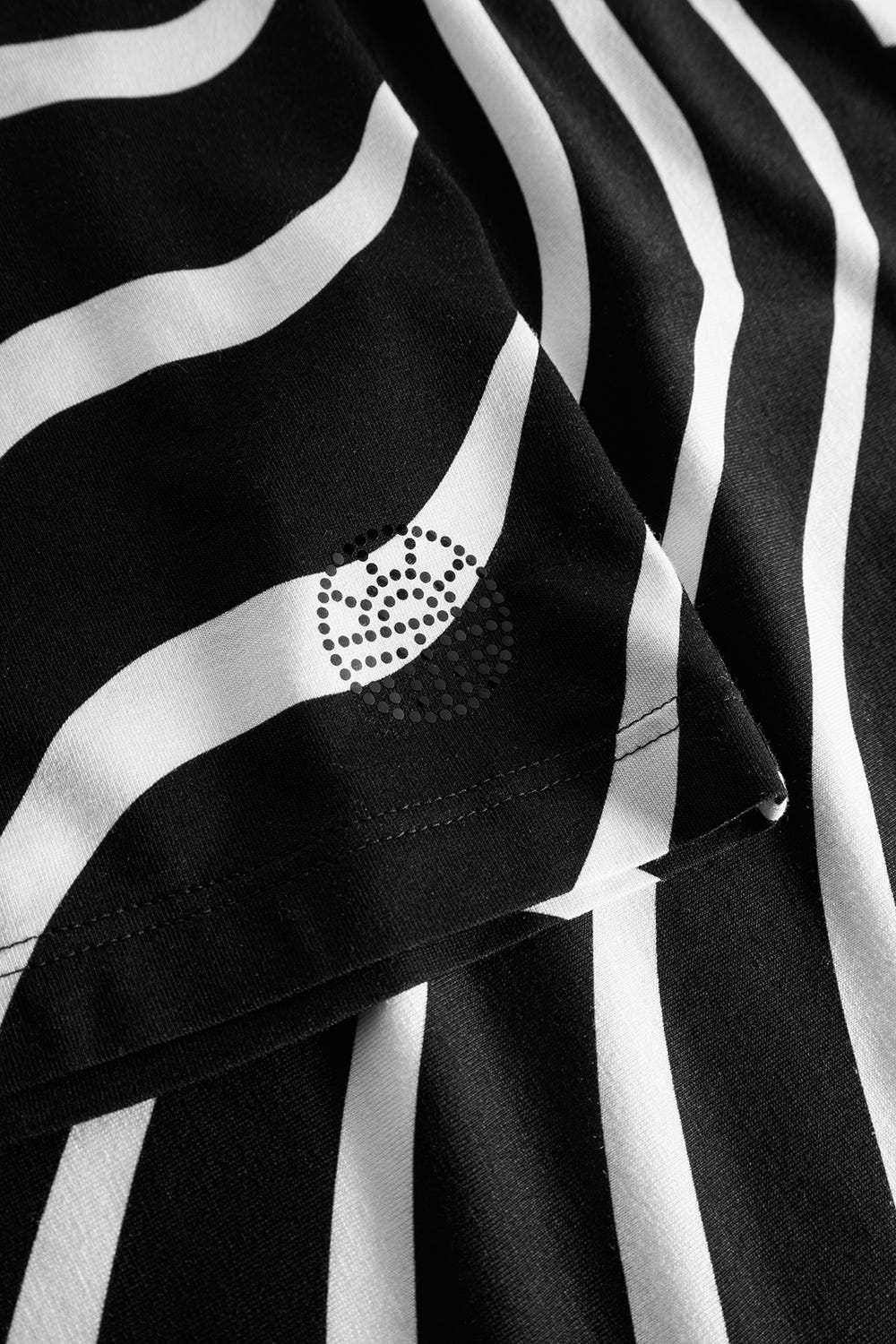 Detailbild 2 von Strandkleid Kurzarm im Grafik-Blüten-Print Viskose/Elasthan