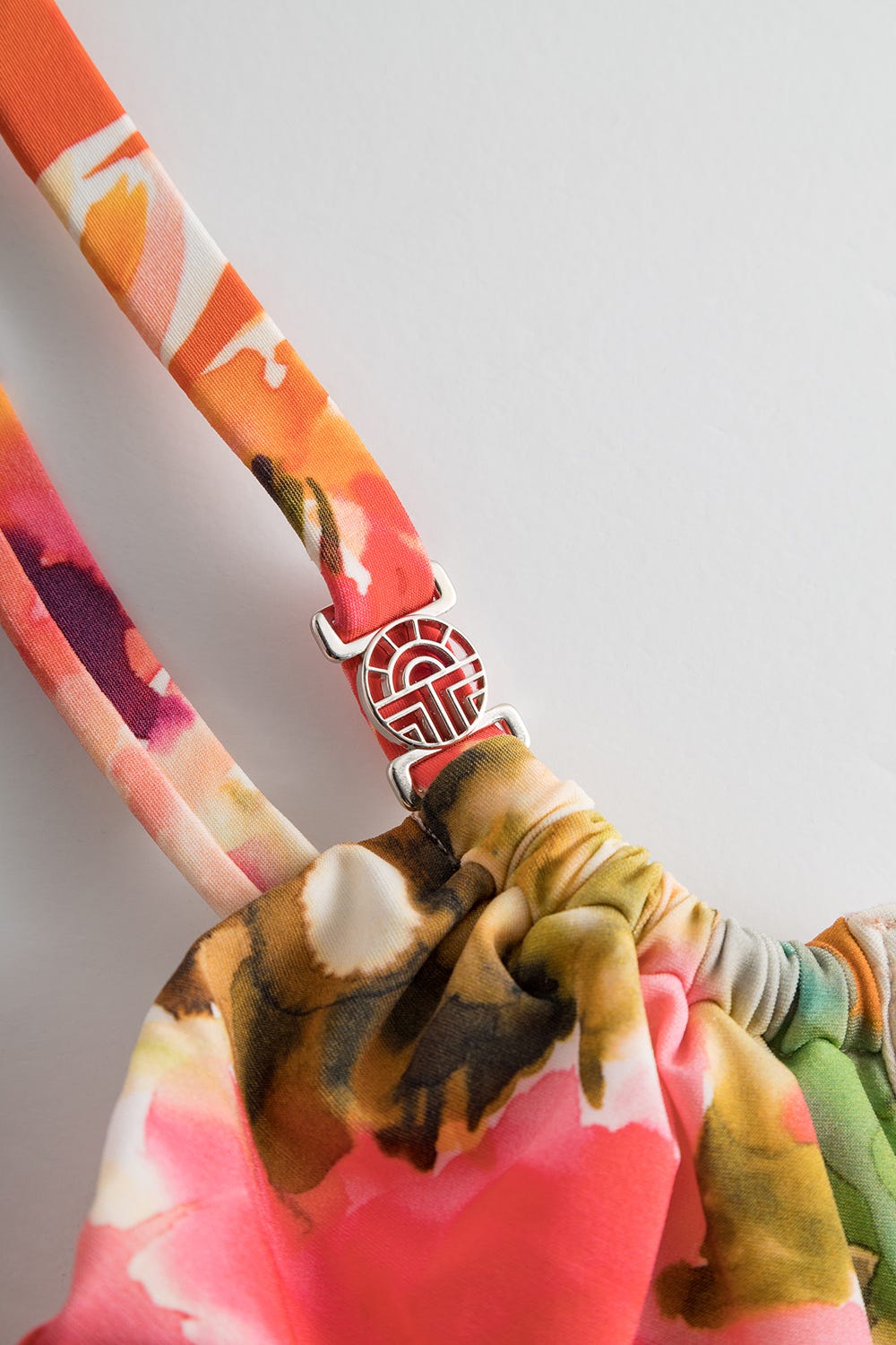 Detailbild 2 von Bikini im Aquarell-Blumen-Druck