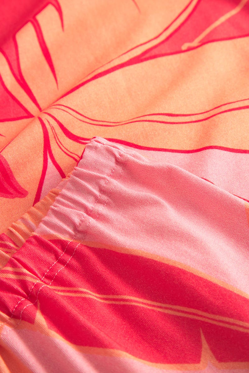 Detailbild 3 von Pyjama im Blumenprint mit Perlendetail Baumwolle/Modal