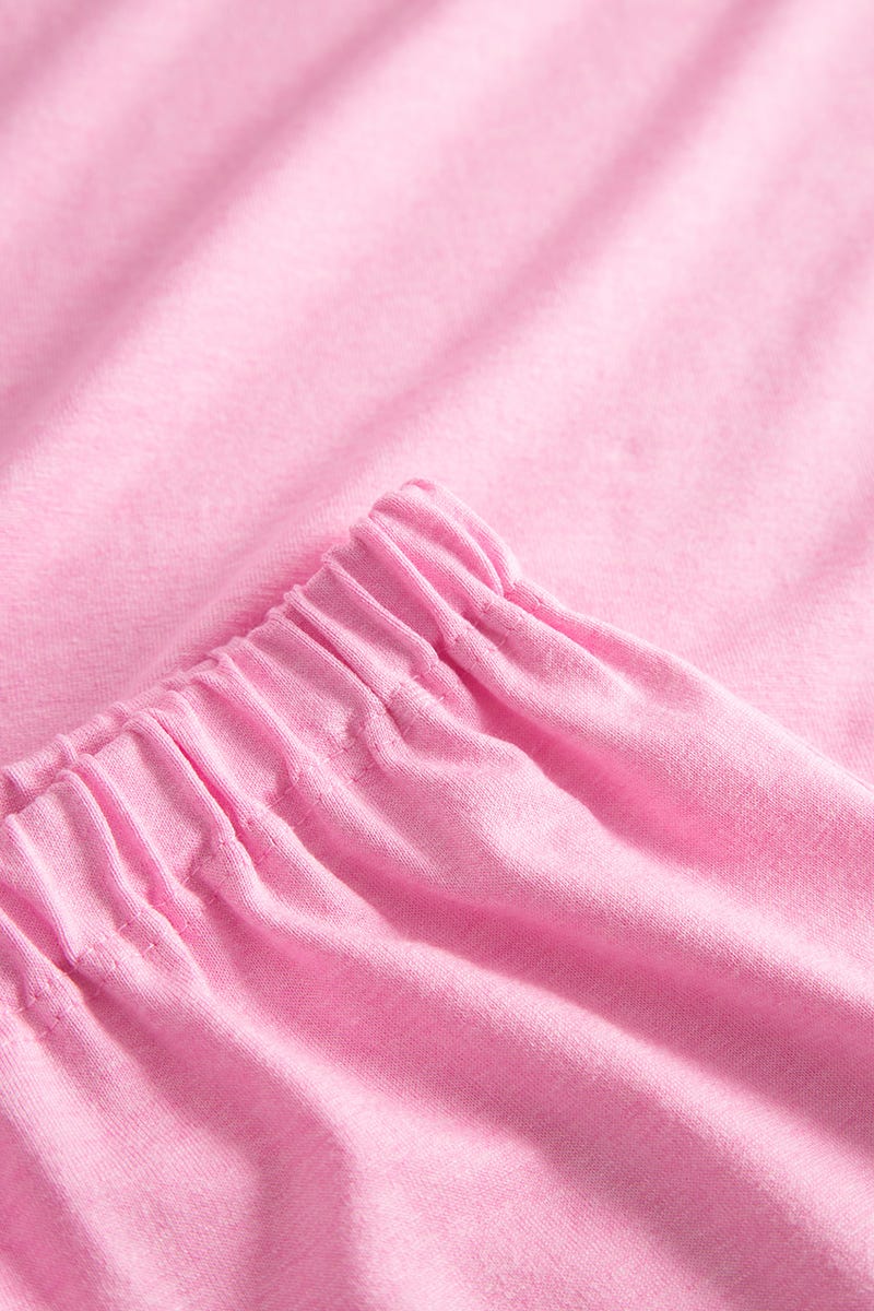 Detailbild 3 von Pyjama in Melange-Optik Rosa Modal/Elasthan