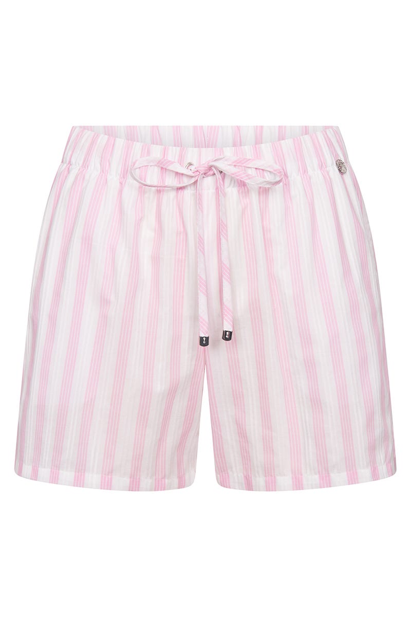 Hollowbild von Shorts im Streifendruck Webqualität 100% Baumwolle