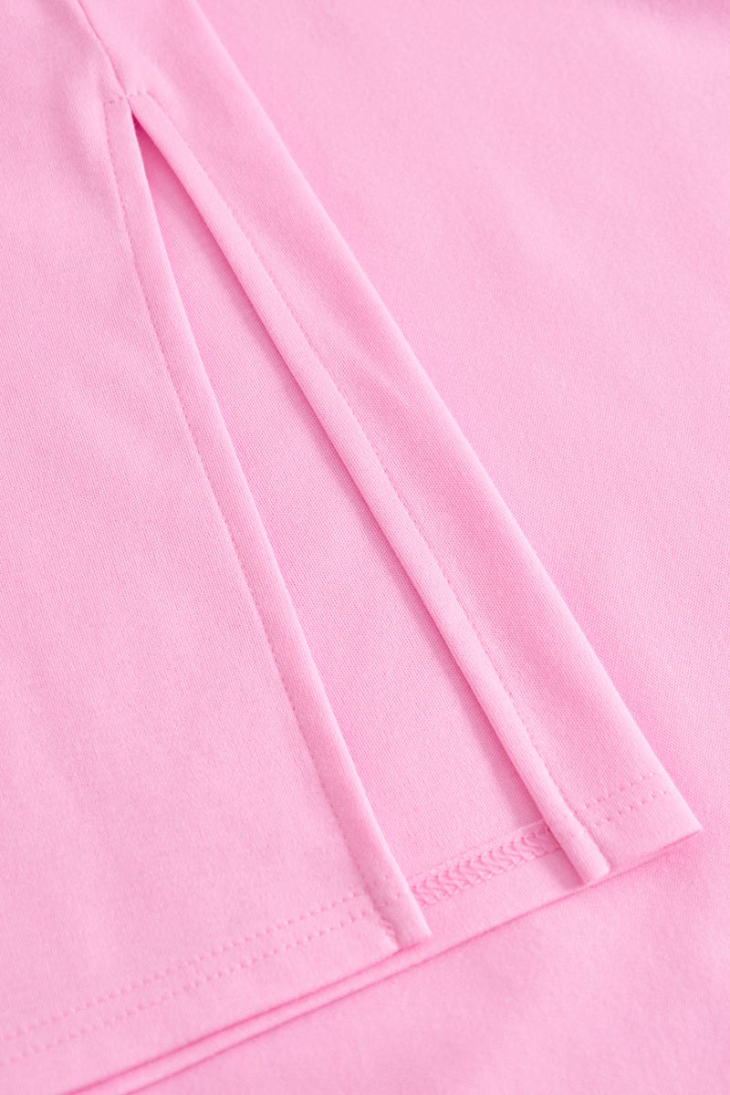 Detailbild 3 von Nachthemd mit Prägemotiv Weiß 100% Baumwolle