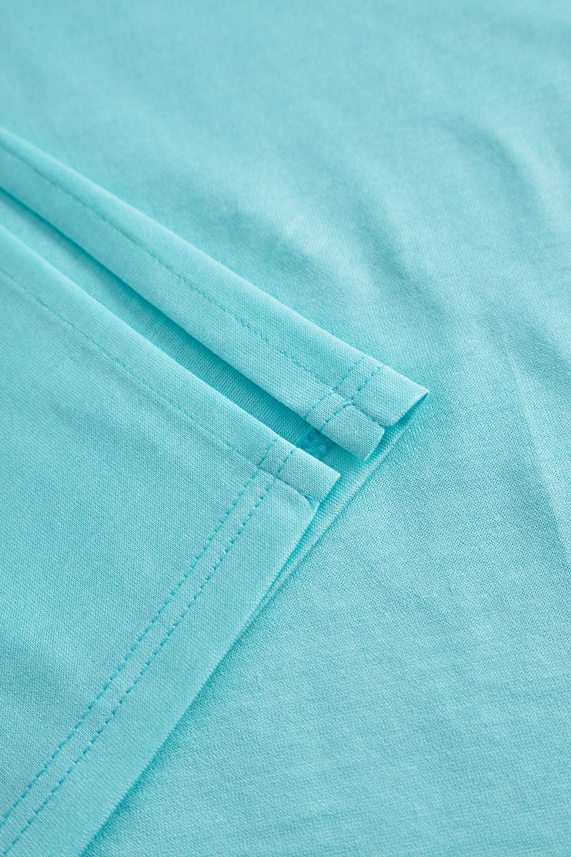 Detailbild 3 von Nachthemd mit eleganten Seidendetails Materialmix