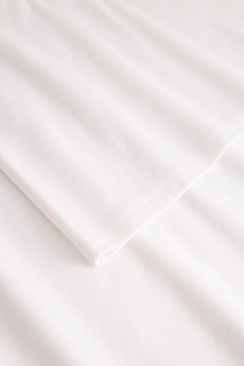 Detailbild 3 von Nachthemd mit blumigen Stickereidetails 100% Baumwolle