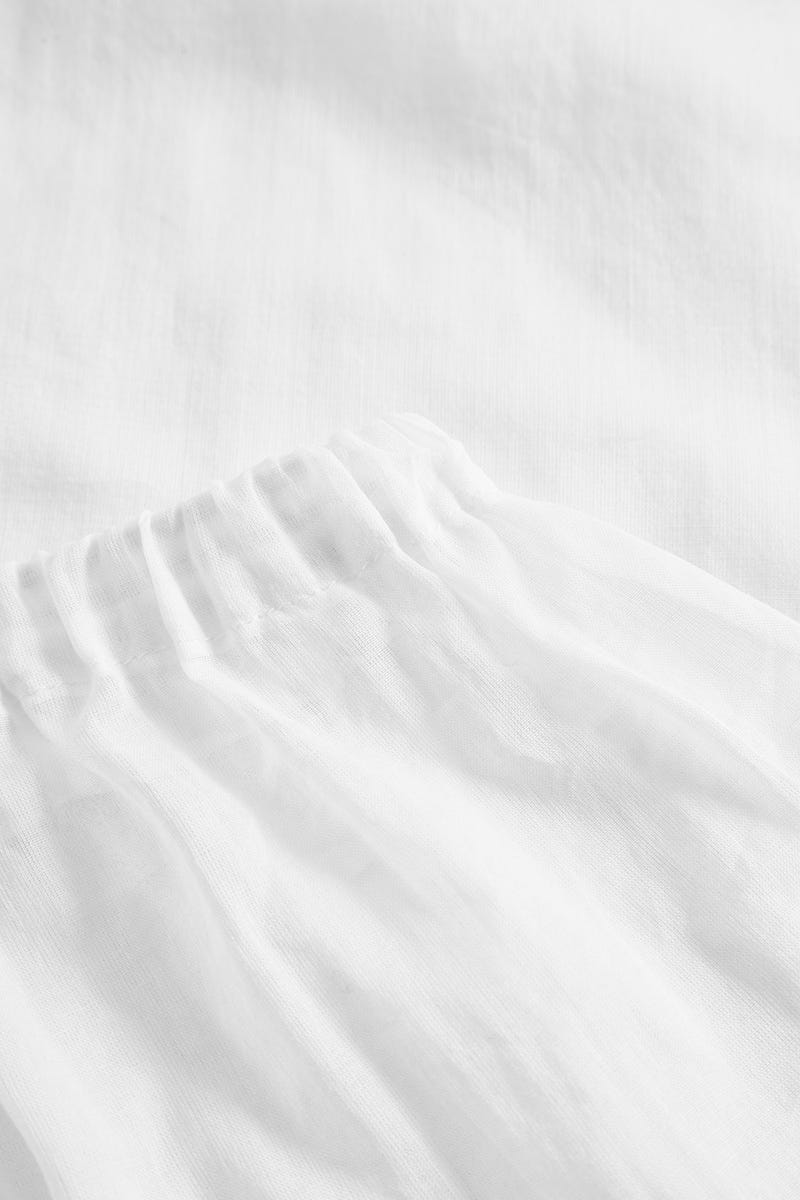 Detailbild 3 von Pyjama aus Voile mit feinen Spitzendetails 100% Baumwolle