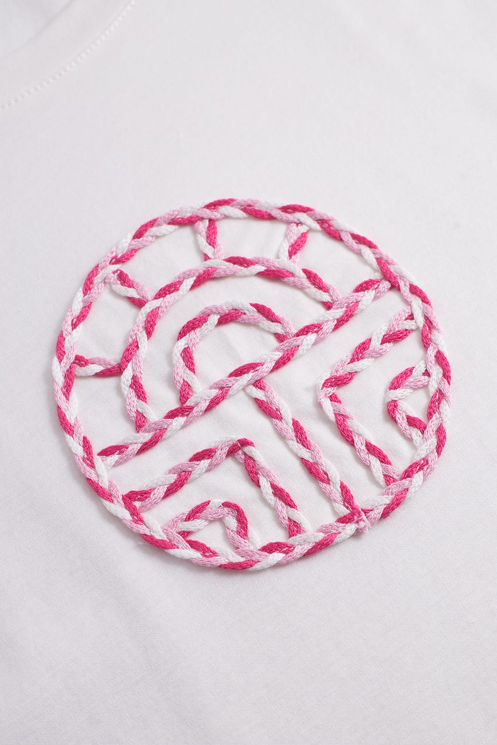 Detailbild 1 von Pyjama mit Flecht-Detail geraut 100% Baumwolle