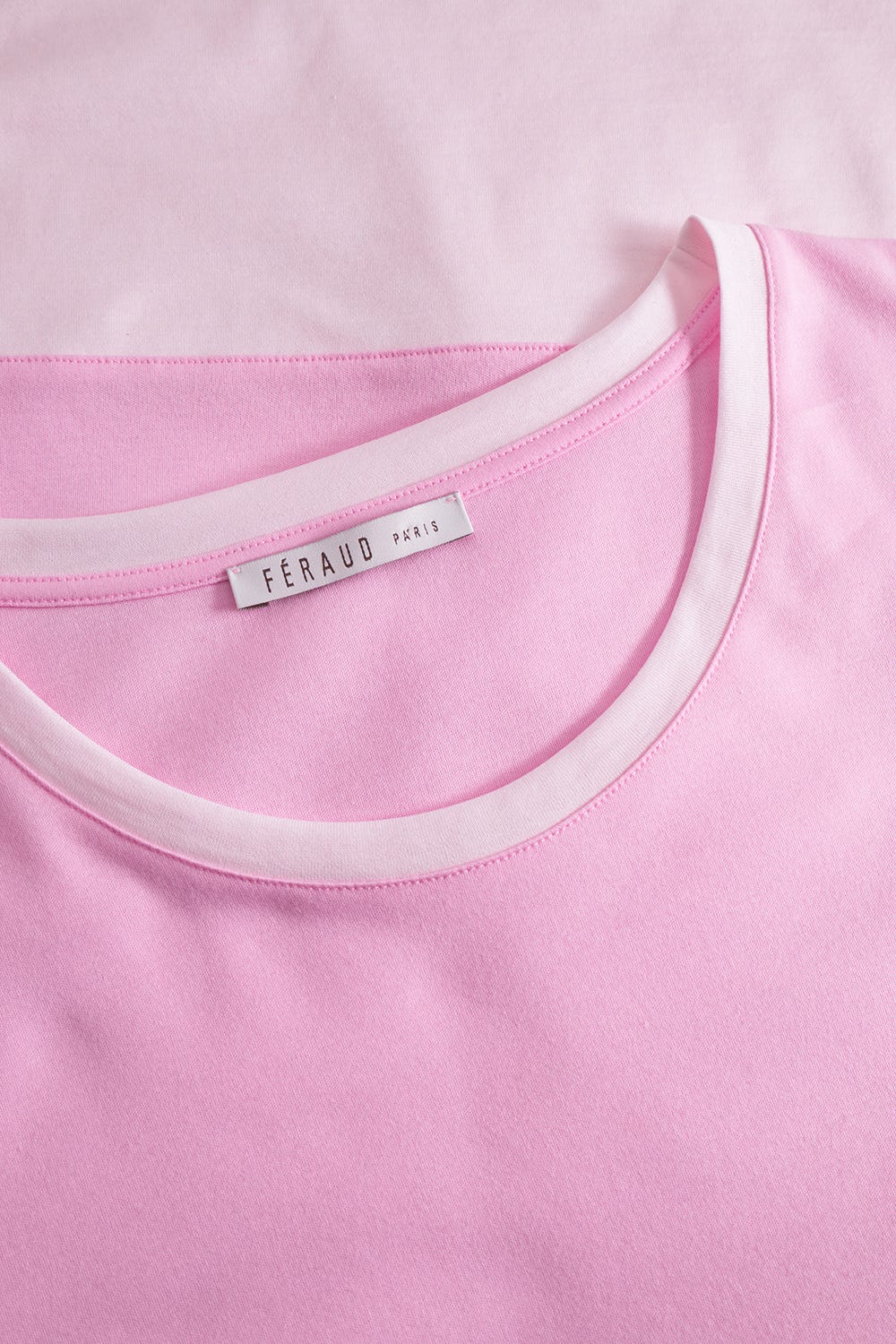 Detailbild 1 von Pyjama mit Kontrast-Säumen und Prägelogo Baumwolle/Modal