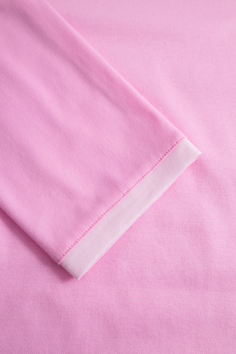 Detailbild 2 von Nachthemd mit Kontrast-Säumen und Prägelogo Baumwolle/Modal