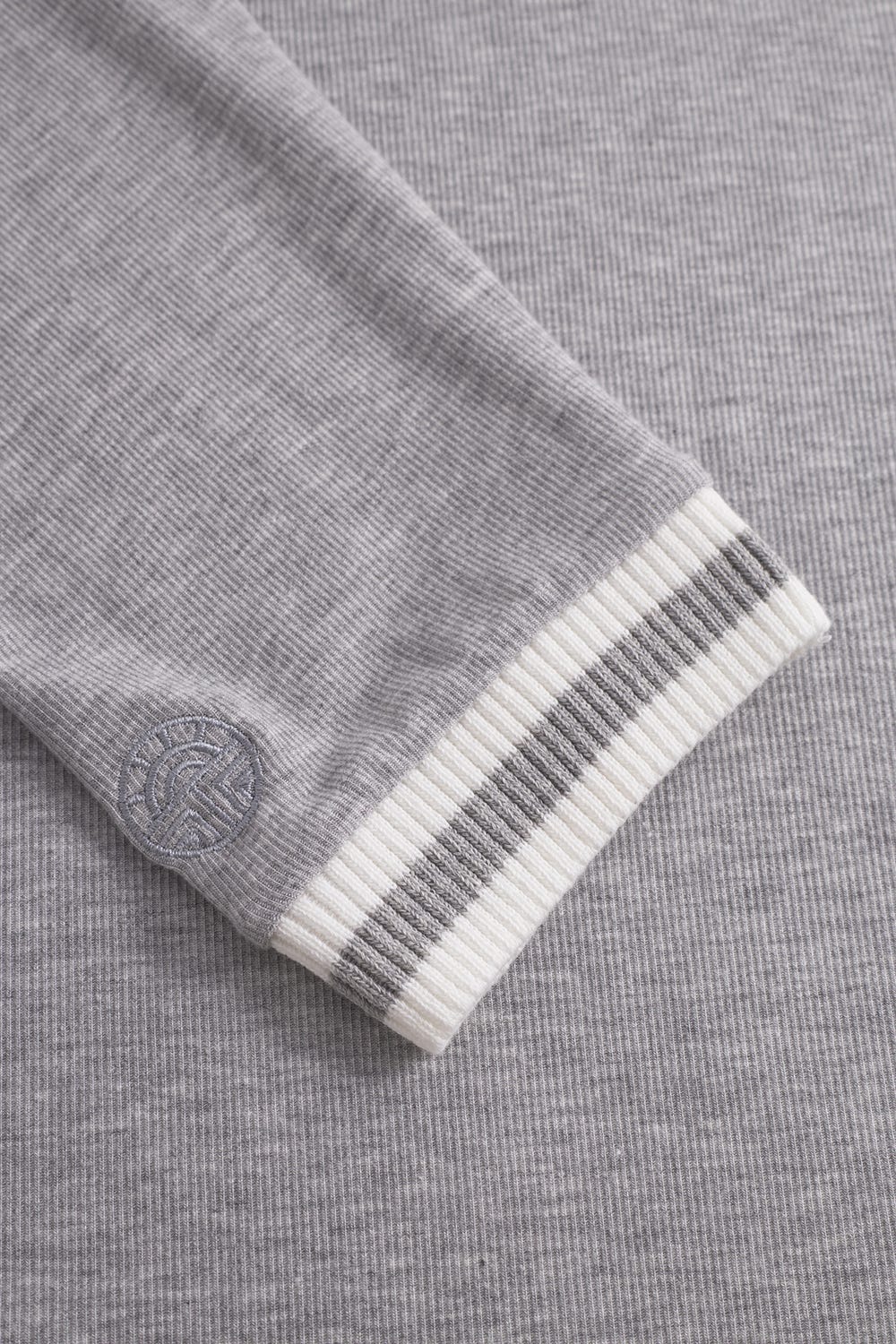 Detailbild 2 von Nachthemd mit geringelten Strick-Bündchen Modal/Elasthan