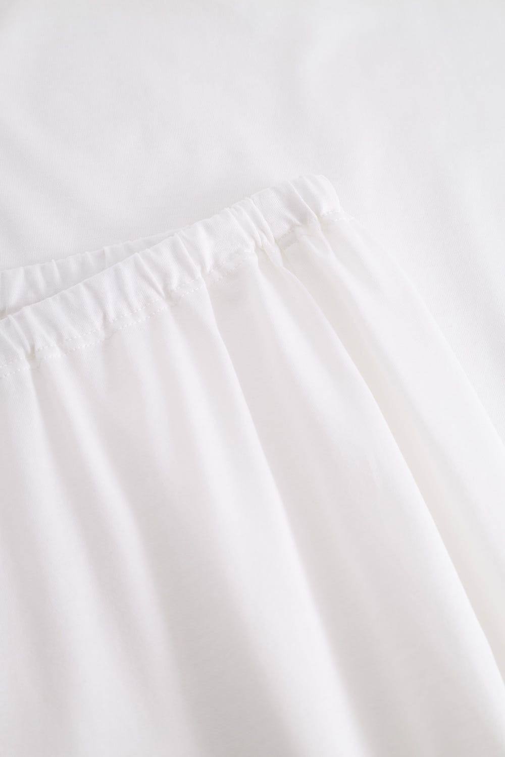 Detailbild 3 von Pyjama mit Embroderie-Details elegant 100% Baumwolle