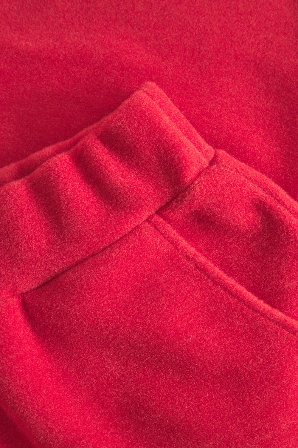 Detailbild 3 von Hausanzug aus kuscheligem Fleece in Rot
