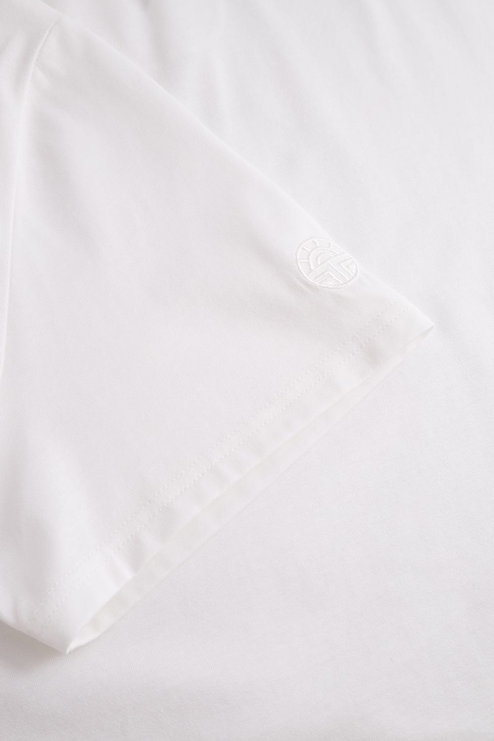 Detailbild 2 von Nachthemd Kurzarm mit Embroderie-Details elegant Midi 100% Baumwolle