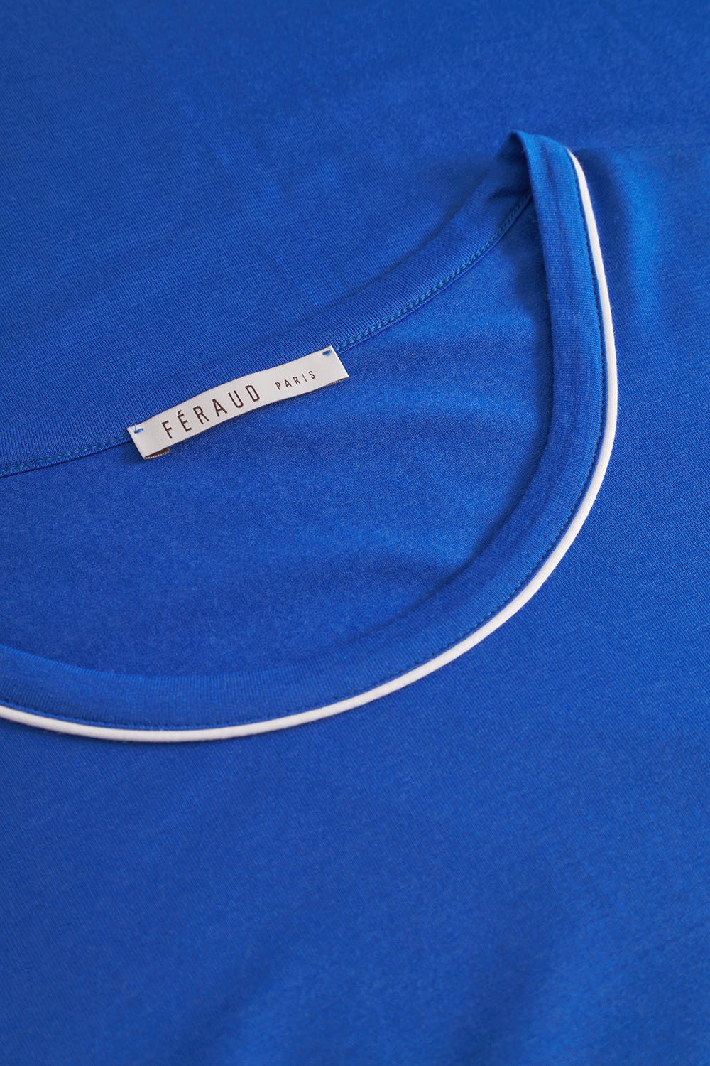 Detailbild 1 von Pyjama mit Kontrast-Paspeln 100% Baumwolle