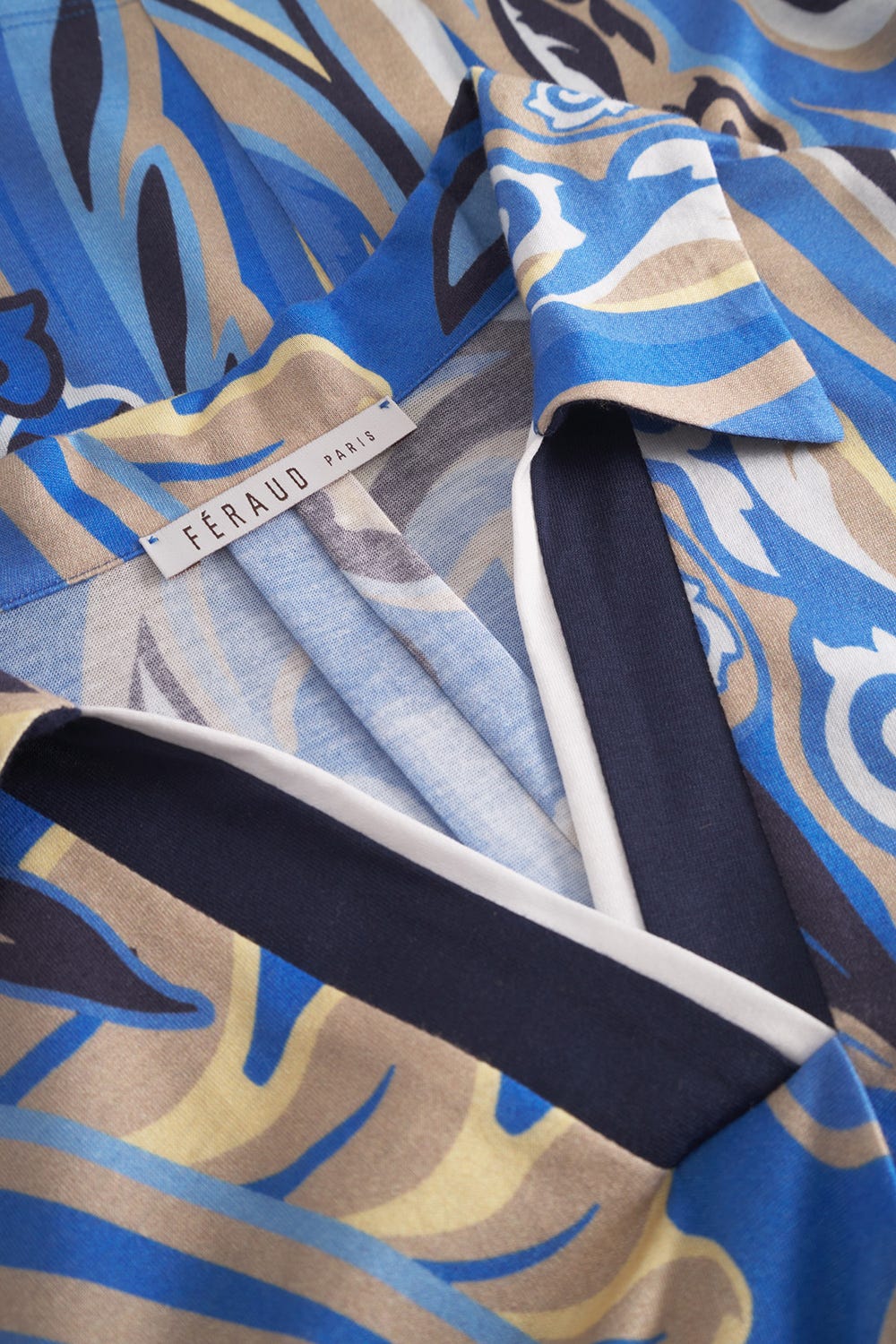 Detailbild 1 von Pyjama im modernen Paisley-Druck Baumwolle/Modal