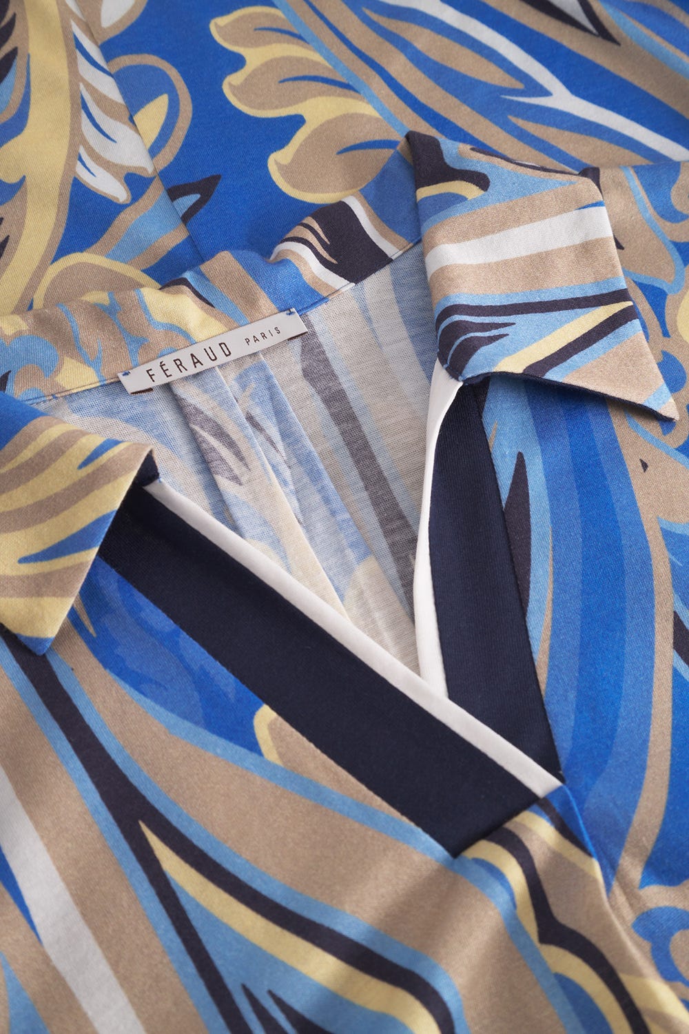 Detailbild 1 von Nachthemd im modernen Paisley-Druck Baumwolle/Modal