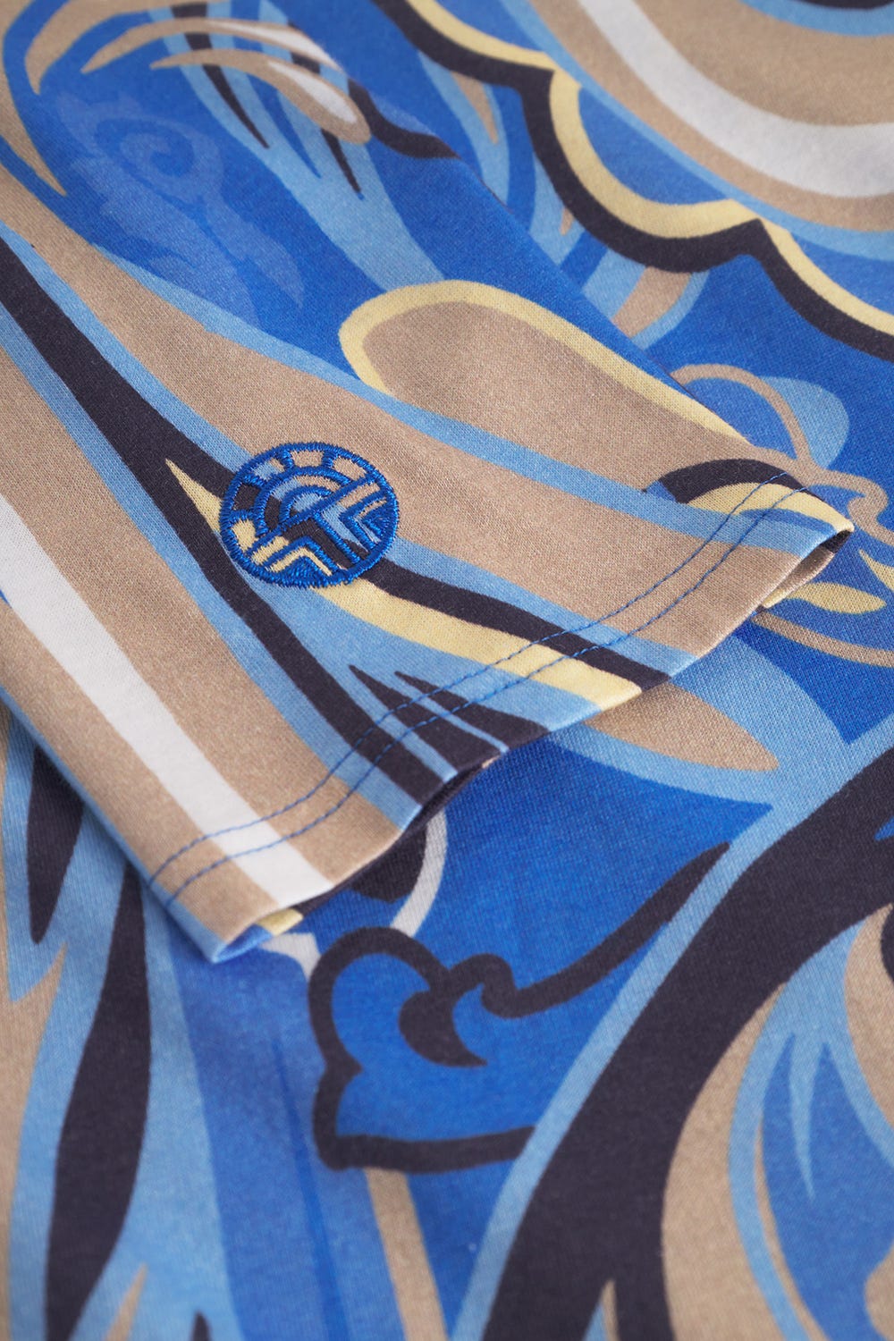 Detailbild 2 von Nachthemd im modernen Paisley-Druck Baumwolle/Modal