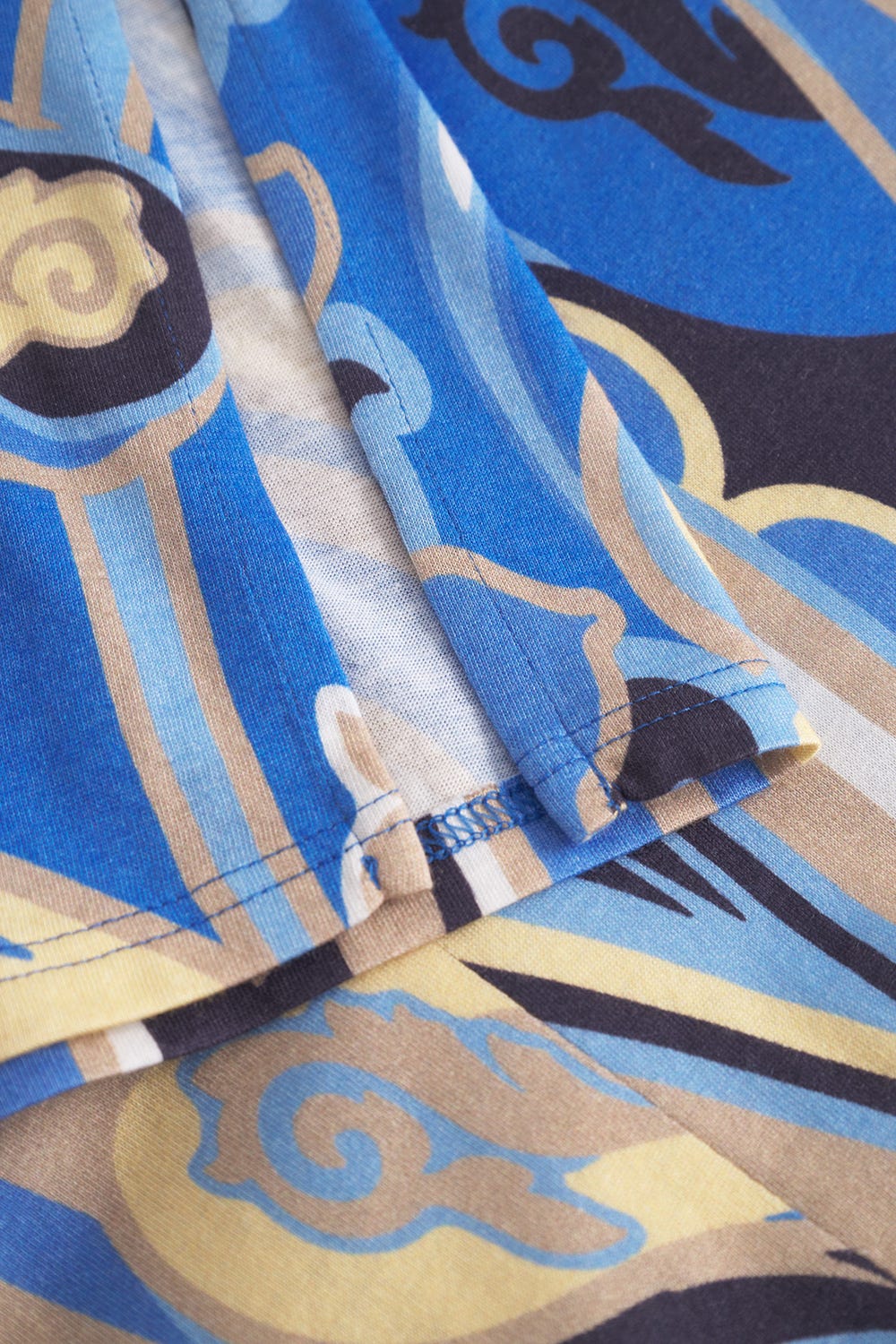 Detailbild 3 von Nachthemd im modernen Paisley-Druck Baumwolle/Modal