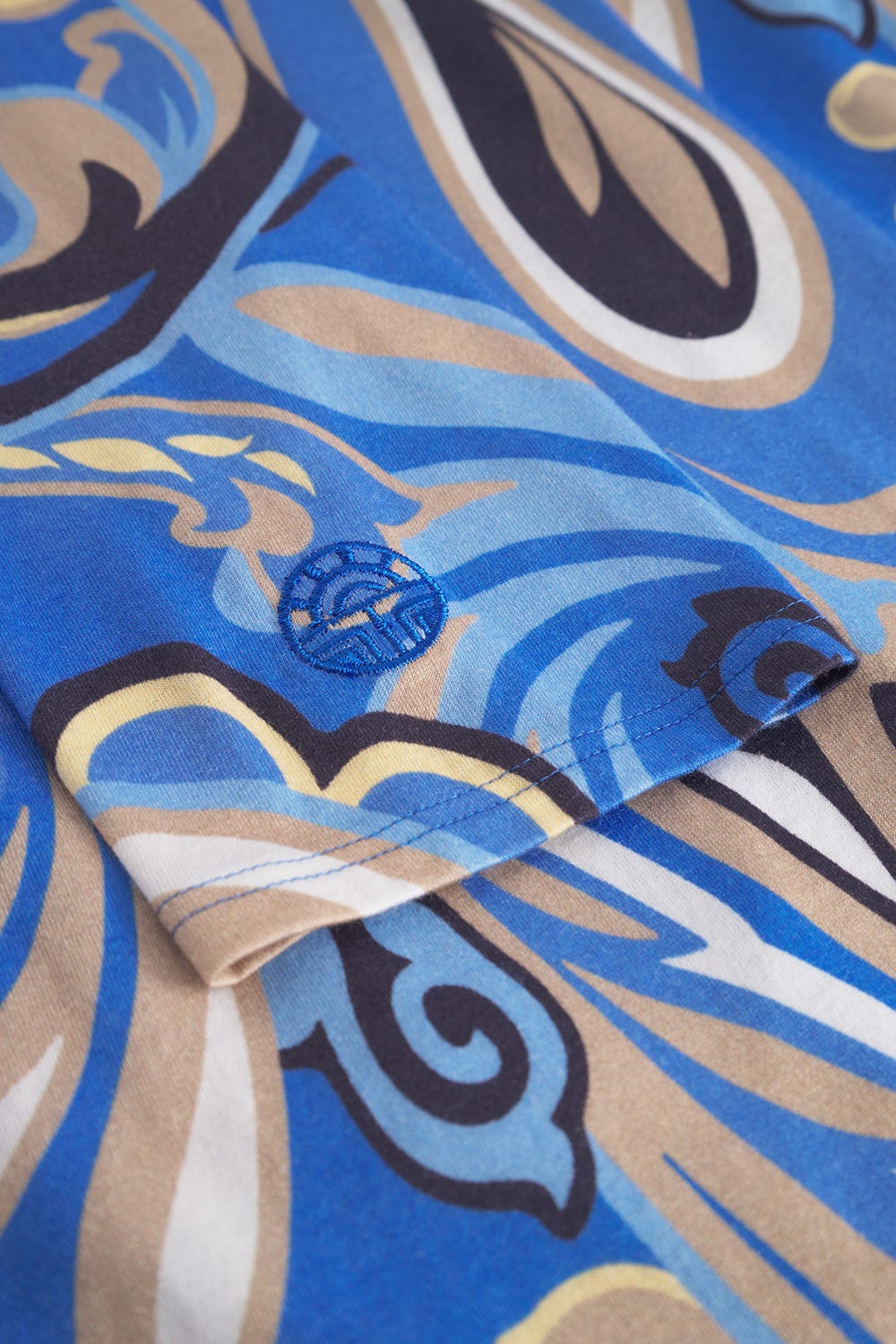 Detailbild 1 von Nachtkleid im modernen Paisley-Druck Baumwolle/Modal