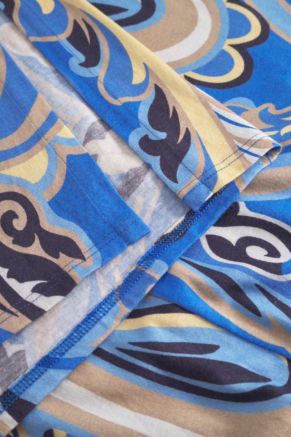 Detailbild 3 von Nachtkleid im modernen Paisley-Druck Baumwolle/Modal