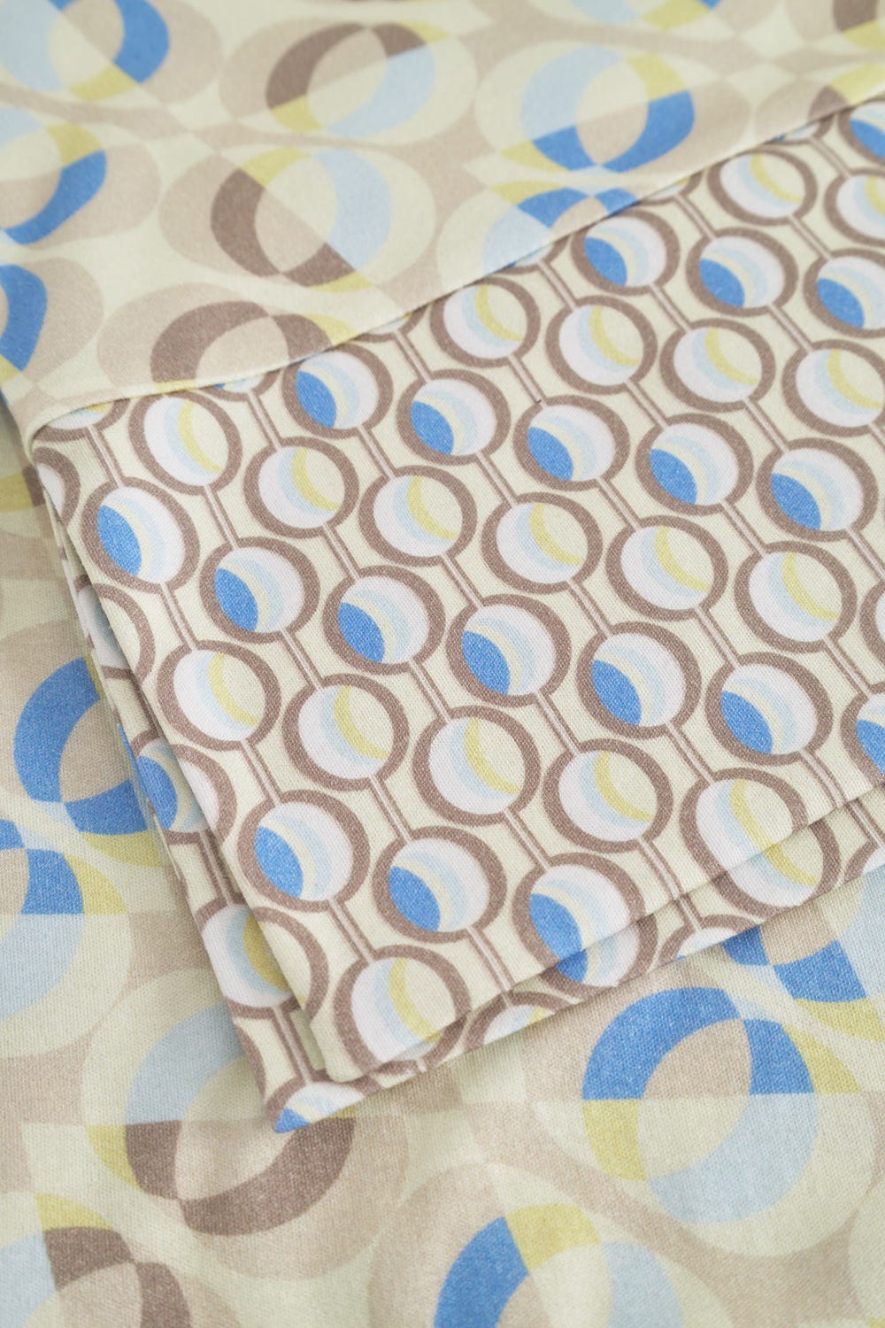 Detailbild 3 von Nachthemd im Grafik-Druck Retro-Style weich angeraut 100% Baumwolle