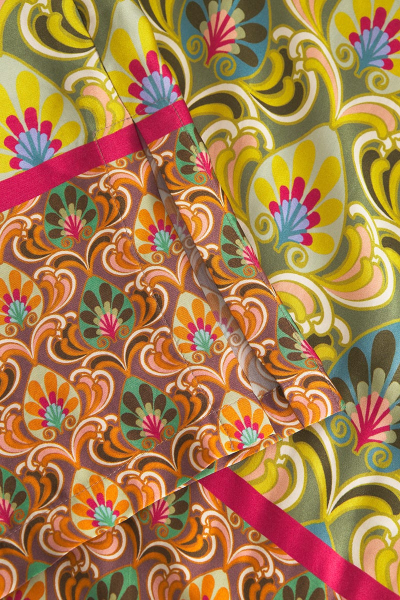 Detailbild 3 von Strandkleid im Ornamental-Druck Webware 100% Viskose