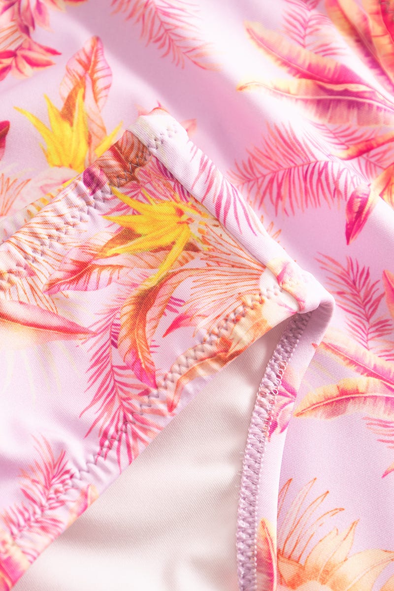 Detailbild 3 von Bikini im tropischen Palmen-Druck 