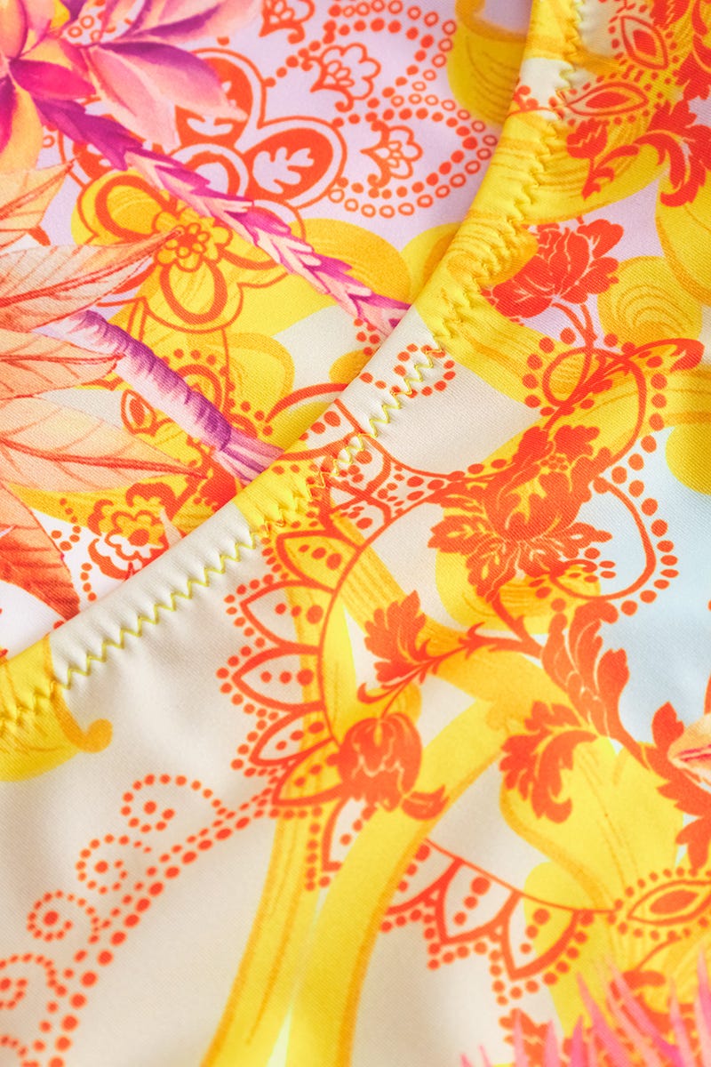 Detailbild 1 von Badeanzug im sommerlichen Blumen-Druck