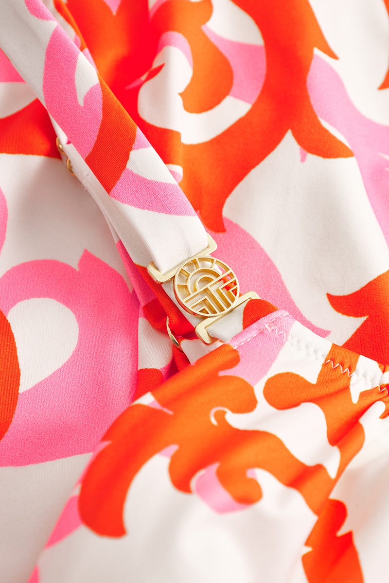 Detailbild 2 von Badeanzug im romantischen Ornament-Print