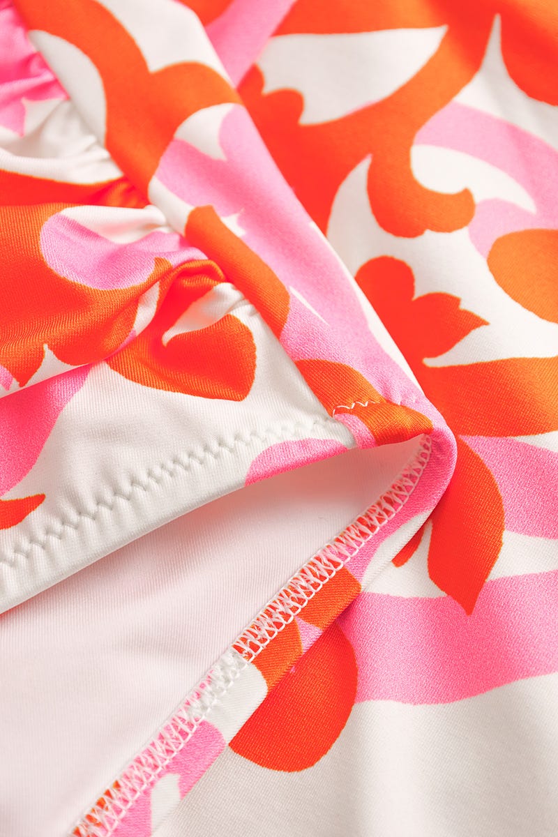 Detailbild 3 von Badeanzug im romantischen Ornament-Print