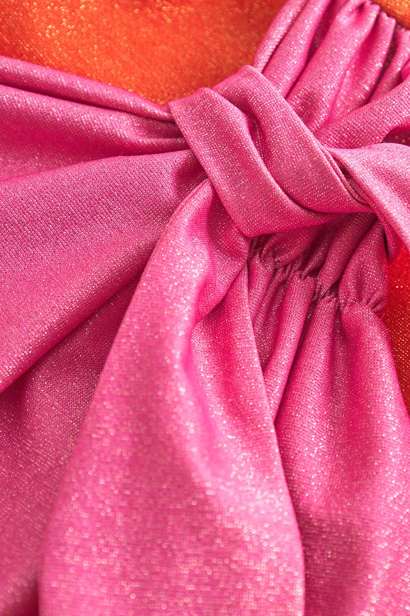 Detailbild 2 von Badeanzug im Colourblocking-Style aus Lurex