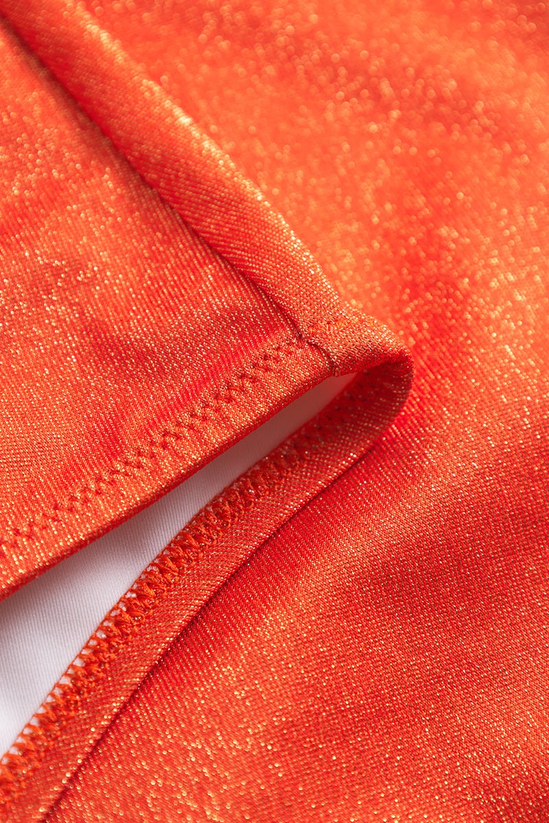 Detailbild 3 von Badeanzug im Colourblocking-Style aus Lurex