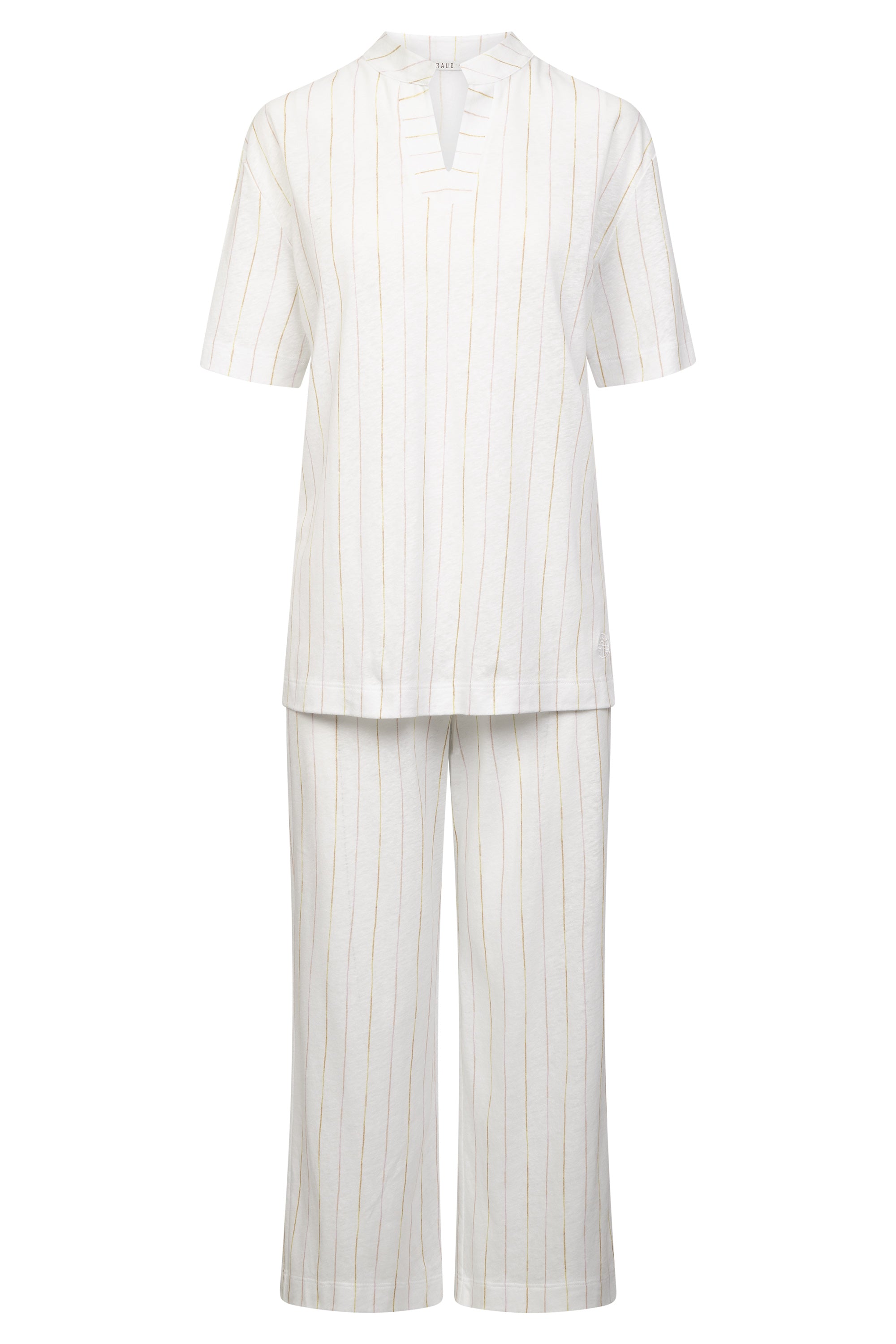 Hollow von Féraud 7/8-Pyjama, Kurzarm