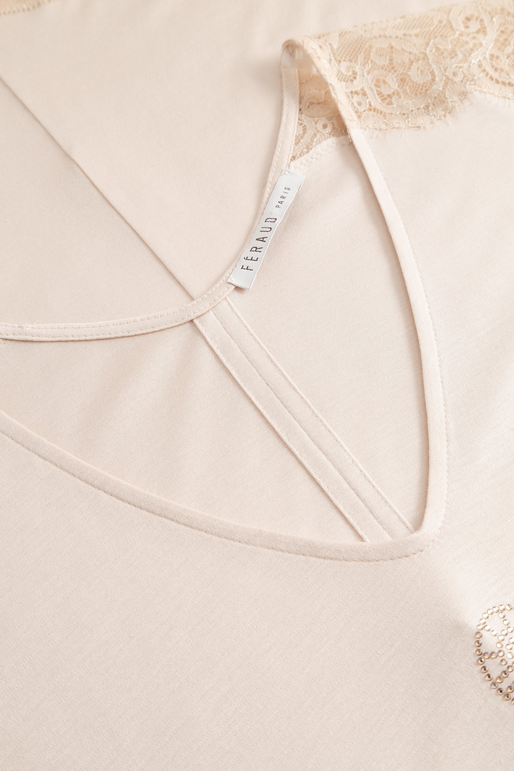 Detailbild von Féraud Nachthemd Knielang