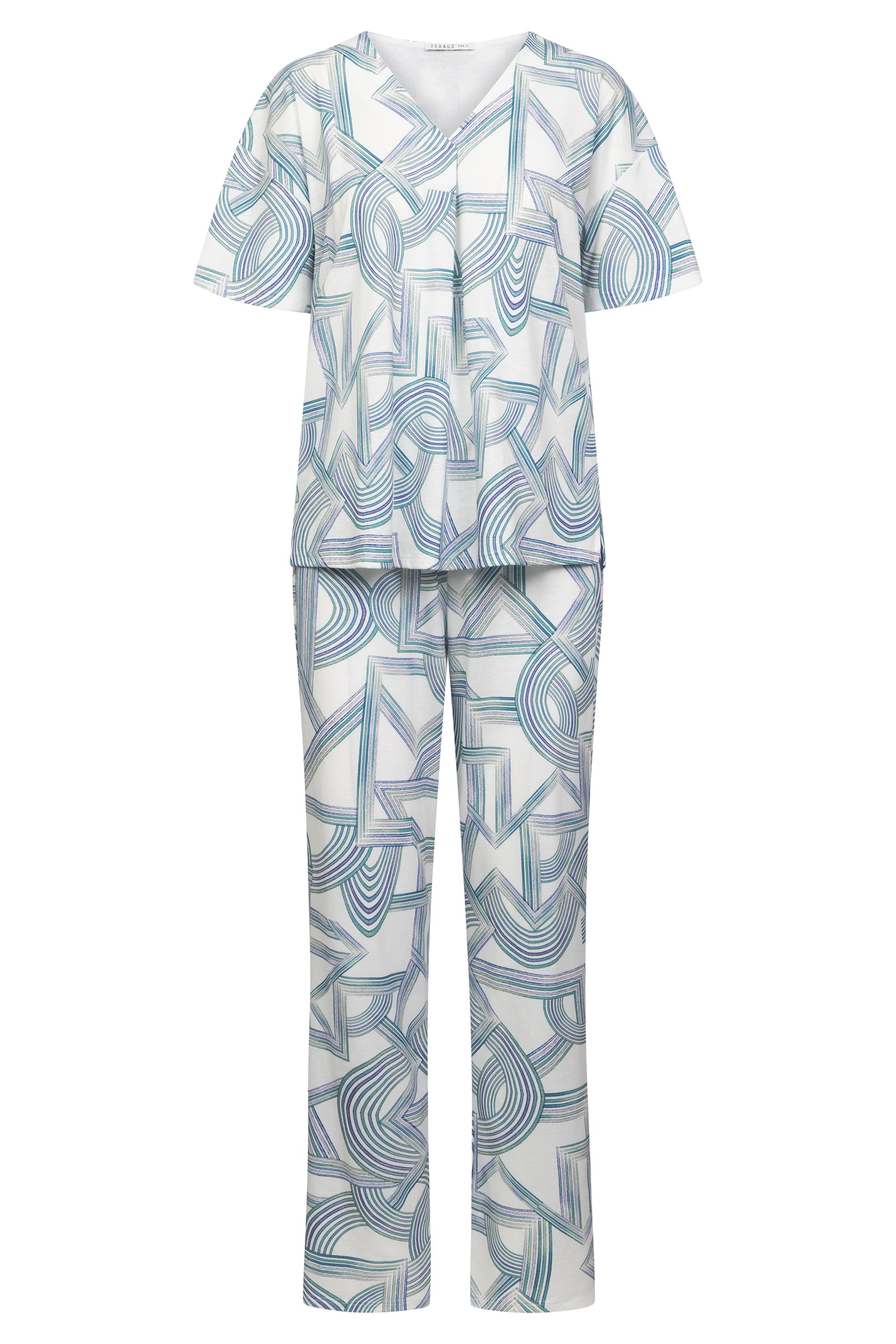 Hollow von Féraud Pyjama Lang, Kurzarm