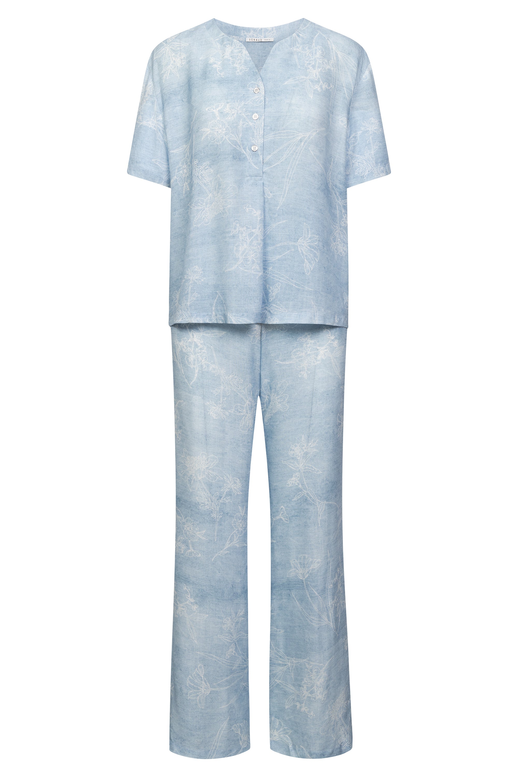 Hollow von Féraud Pyjama Lang, Kurzarm