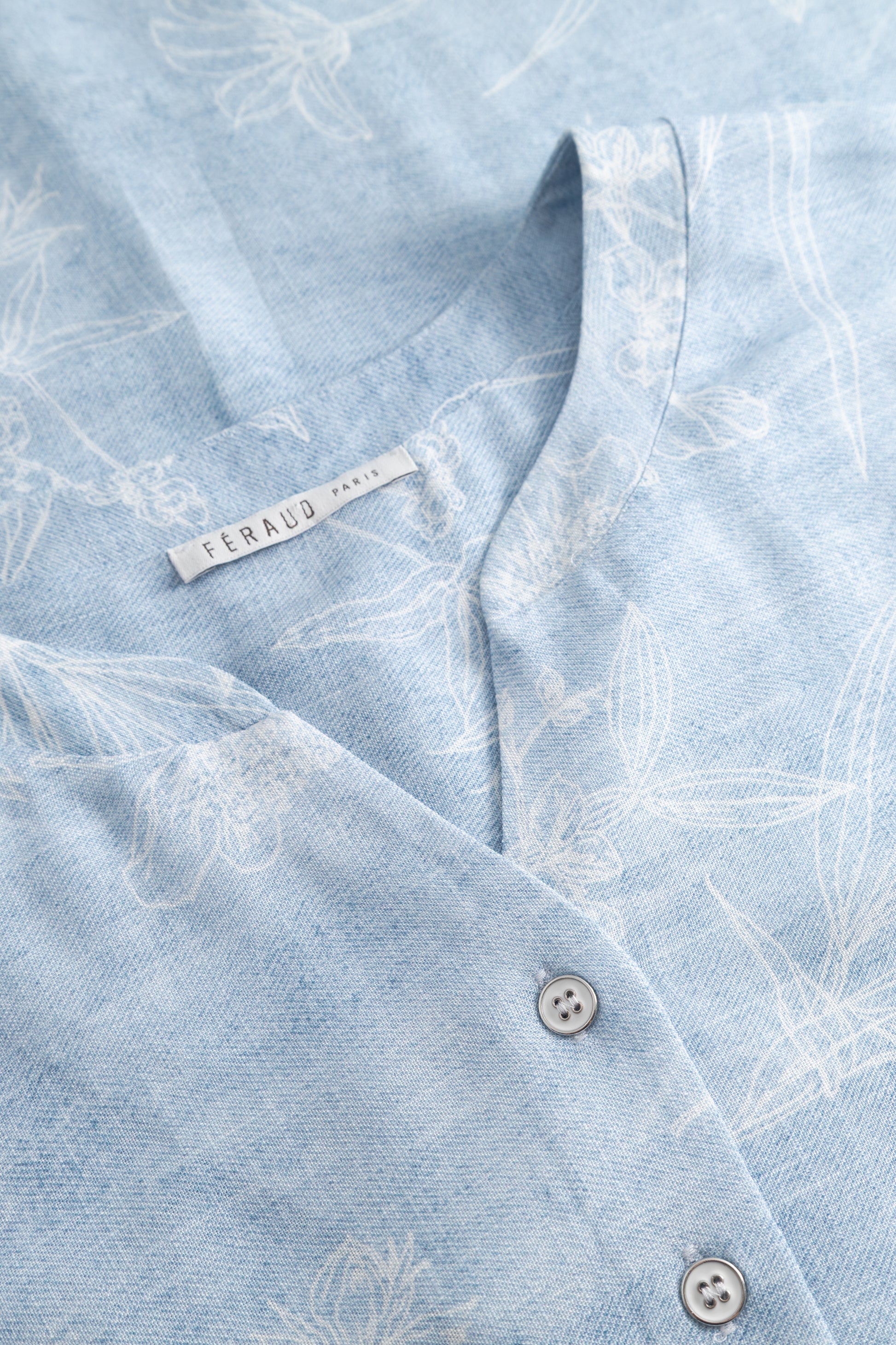 Detailbild von Féraud Nachthemd Knielang