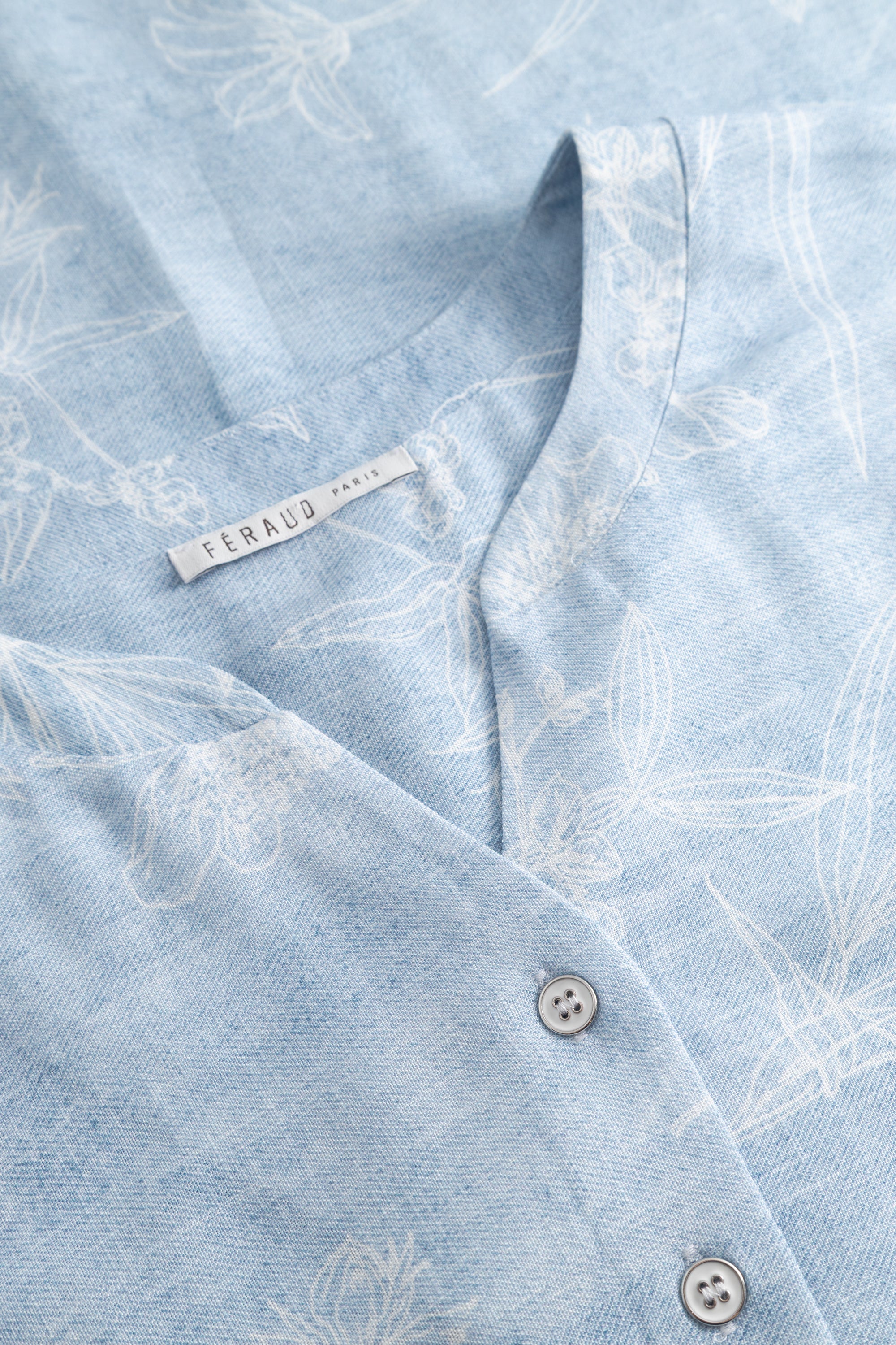 Detailbild von Féraud Nachthemd Knielang