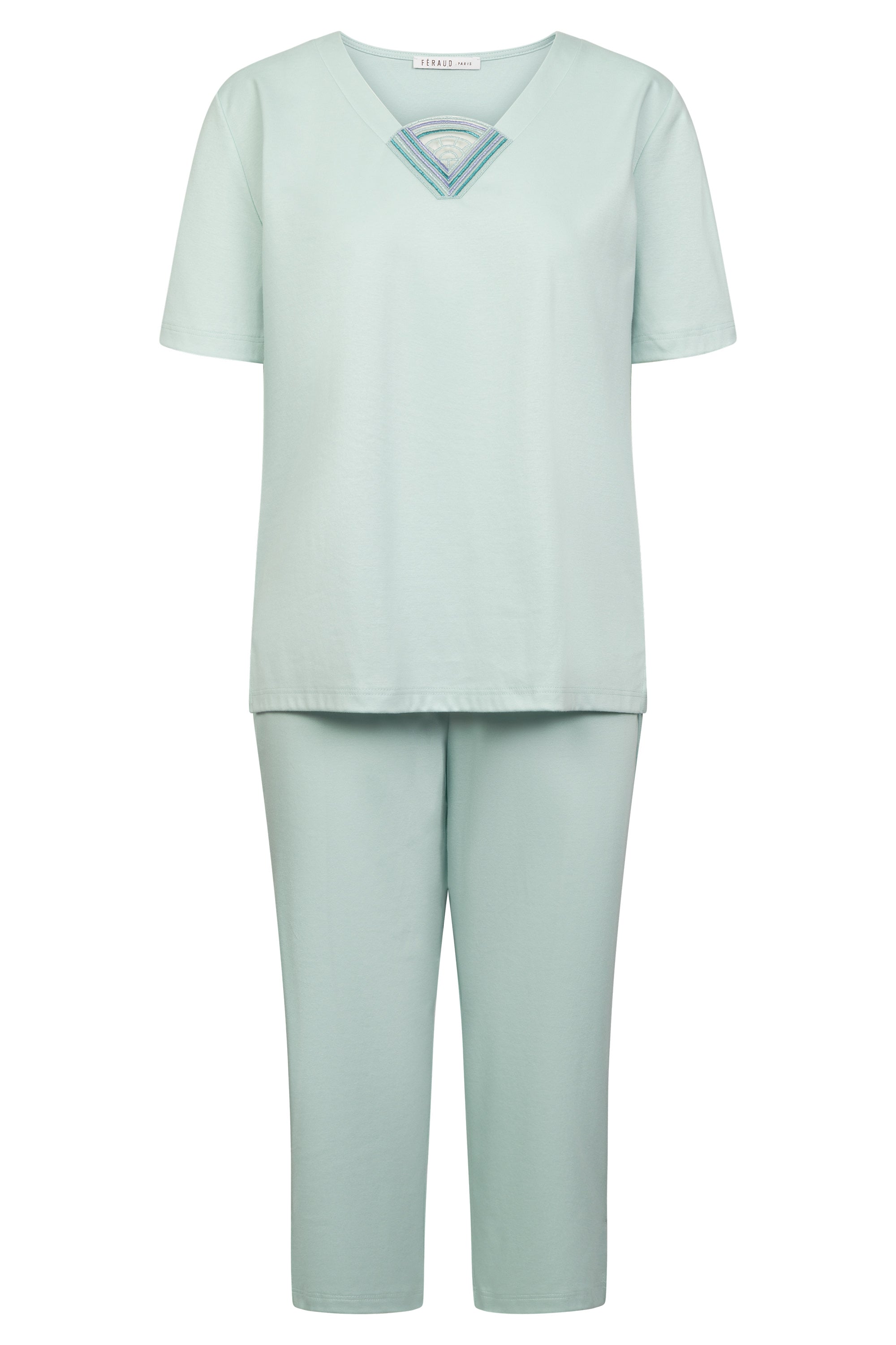 Hollow von Féraud 3/4-Pyjama, Kurzarm