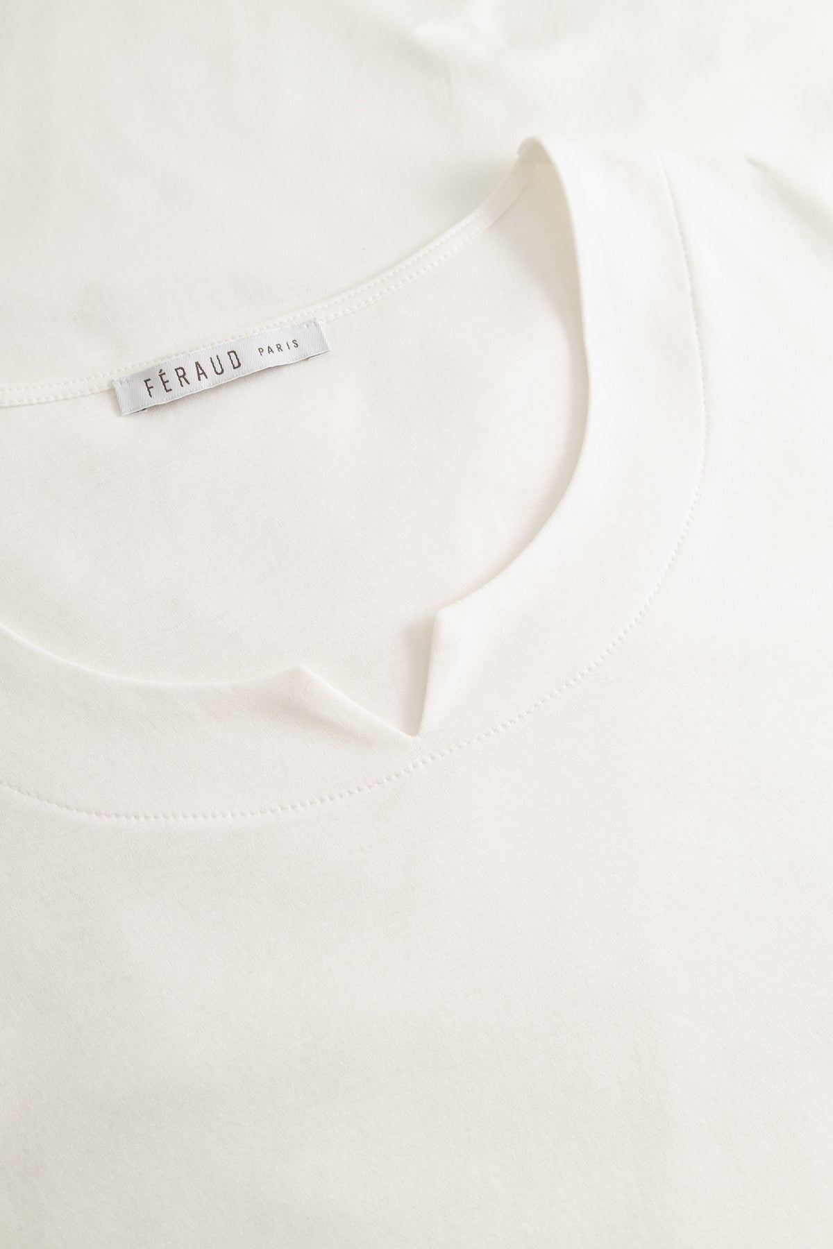 Chemise de nuit Féraud, rayures interlock