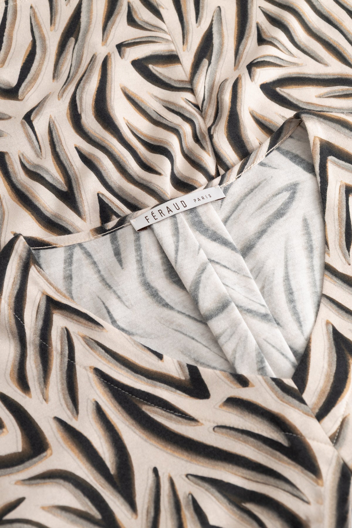 Féraud Pyjama Lang, Zebra-Print