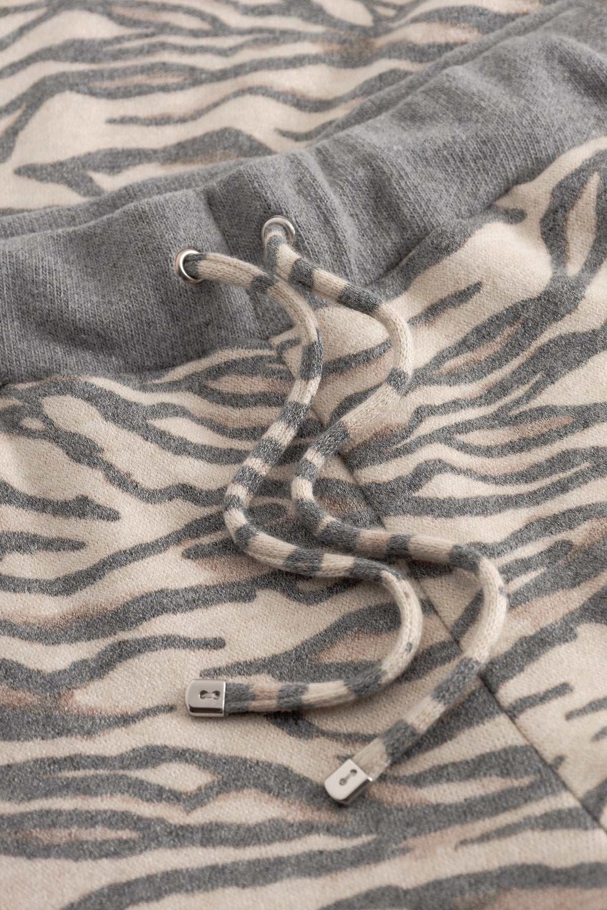 Féraud Pantalon long, maille zèbre