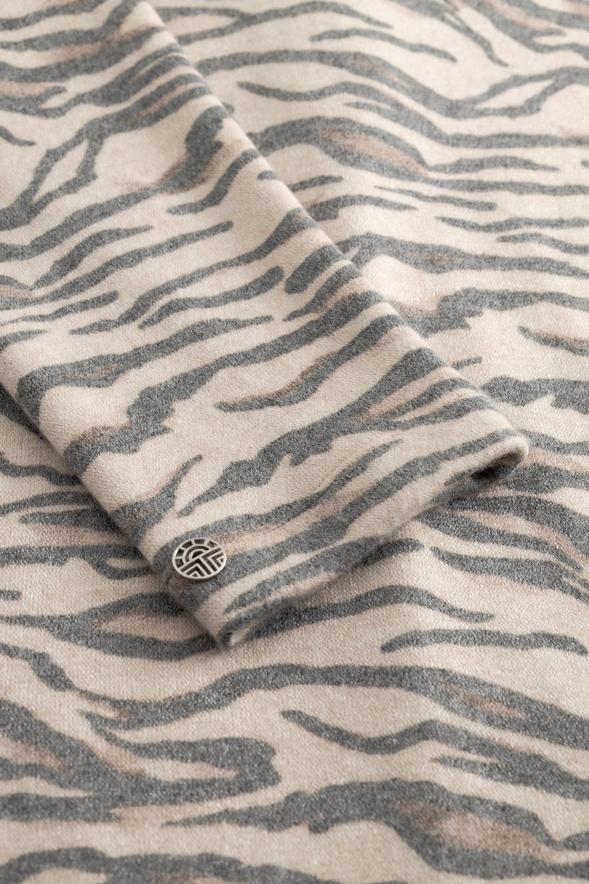 Féraud Hauskleid Maxi, Zebra-Strick
