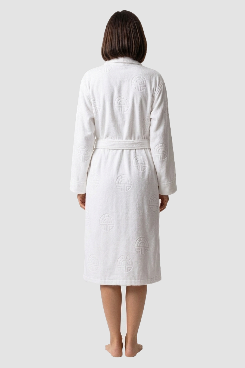 Féraud Midi Bathrobe, Jacquard